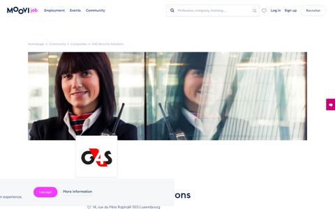 Company jobs and job offers G4S Security Solutions ...