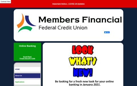 Members Financial FCU | Home