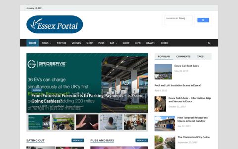 EssexPortal Homepage - Essex Portal