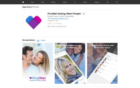 ‎FirstMet Dating: Meet People on the App Store