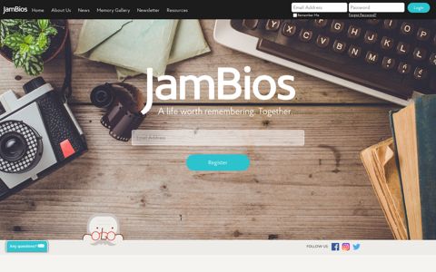 JamBios: Sharing Memories, Saving Stories, Remembering ...