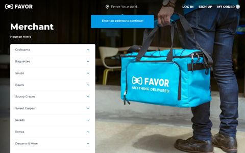 Merchant Delivery, Menu & Locations Near You | Favor Delivery
