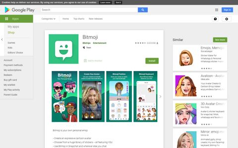 Bitmoji - Apps on Google Play