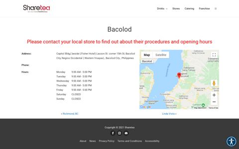 Bacolod – Sharetea - 1992sharetea.com