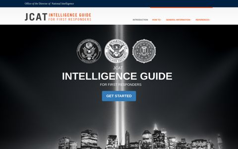 JCAT Intelligence Guide For First Responders