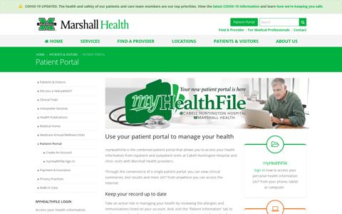 Patient Portal | Marshall Health