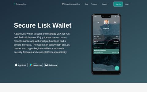 Lisk Wallet for iOS, Android & Web to Manage LSK Coin Online