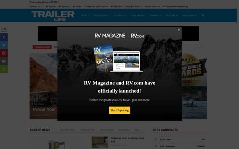 Trailer Life: Travel Trailer News, How to RV