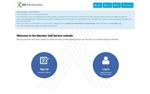 altair Member Self-Service: Welcome