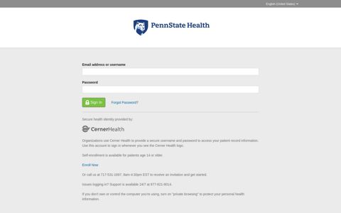 My Penn State Hershey Health - IQHealth