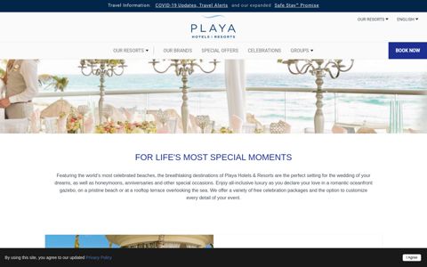All Inclusive Destination Wedding Mexico & Jamaica | Playa ...