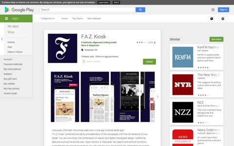 F.A.Z. Kiosk - Apps on Google Play