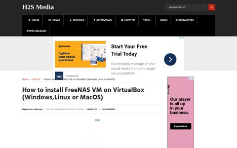 How to install FreeNAS VM on VirtualBox (Windows,Linux or ...