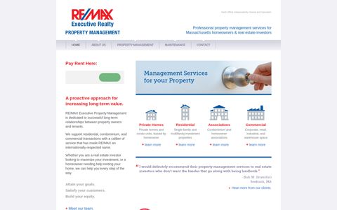 RE/MAX Executive Realty Property Management