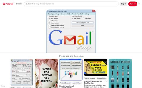 Gmail Account Hack secret key HackInjectors.com - Pinterest