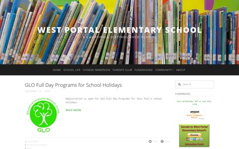 GLO — Master Blog — West Portal Elementary School