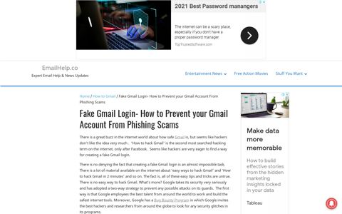 Fake Gmail Login- How to Prevent your Gmail Account From ...