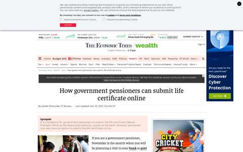 Pension: How government pensioners can submit life ...