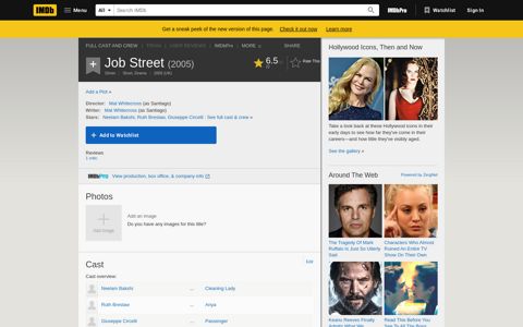 Job Street (2005) - IMDb