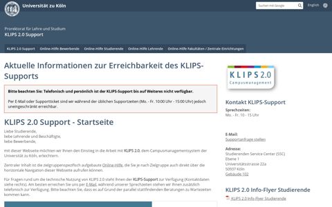 KLIPS 2.0 - Support
