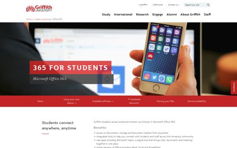 Office 365 - Griffith University