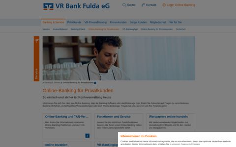 Online-Banking für Privatkunden - VR Bank Fulda eG