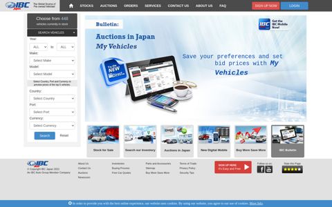 IBC Japan: Top Used Cars and Vehicle Exporter From Japan