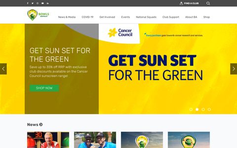 Bowls Australia: Home page