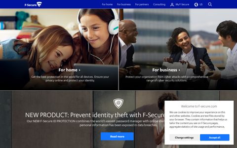 F-Secure: Cyber security solutions for your home and business