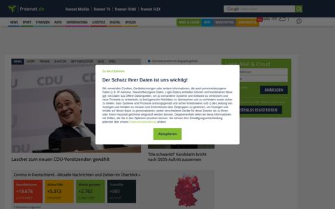 freenet.de - E-Mail, Cloud, Nachrichten & Services