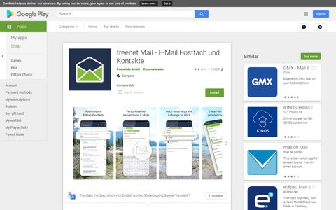 freenet Mail - E-Mail Postfach und Kontakte - Apps on Google ...