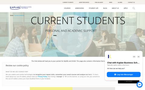 Current Students – Kaplan Business School