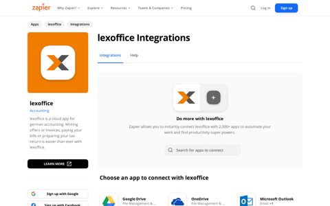 lexoffice Integrations | Connect Your Apps with Zapier