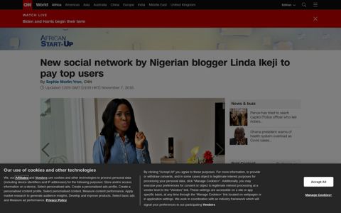 Nigerian blogger Linda Ikeji launches social network that ...