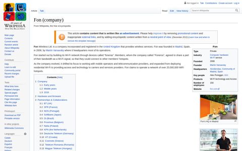Fon (company) - Wikipedia