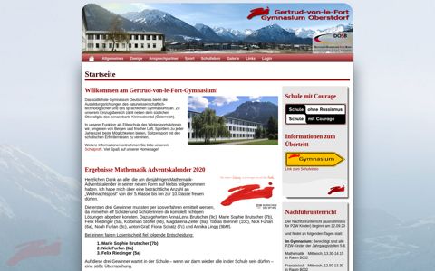 Gymnasium Oberstdorf