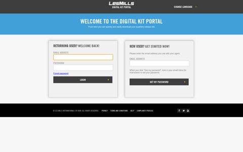 welcome to the digital kit portal - Les Mills