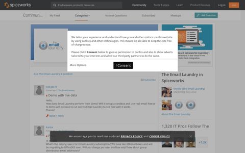The Email Laundry Resources for IT Pros - Spiceworks