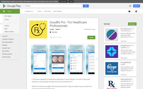 GoodRx Pro - For Healthcare Professionals - Apps on Google ...