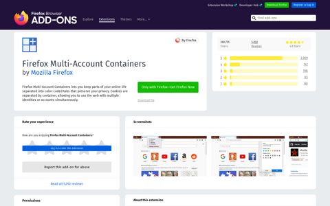 Firefox Multi-Account Containers – Get this Extension for ...