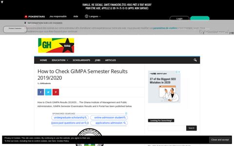 How to Check GIMPA Semester Results 2019/2020 - GH ...