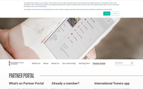 Partner Portal - International Towers