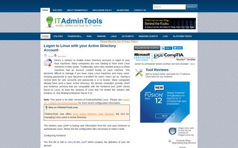 Logon to Linux with your Active Directory Account ...