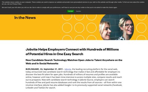 Jobvite Helps Employers Connect with Hundreds of Millions of ...
