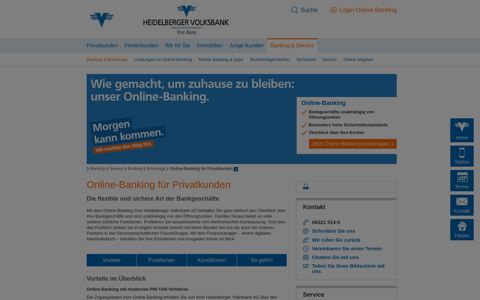Online-Banking - Heidelberger Volksbank
