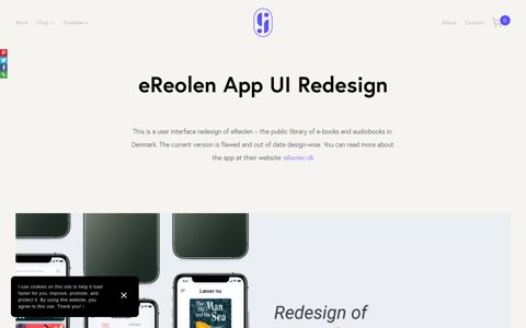 eReolen App UI Redesign — Jonas Stensgaard | A ...