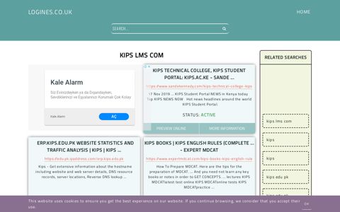 kips lms com - General Information about Login - Logines.co.uk