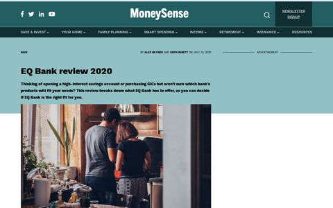 EQ Bank review 2020 | MoneySense