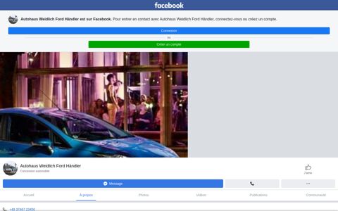Autohaus Weidlich Ford Händler - About | Facebook