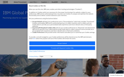 IBM Global Procurement - Home Page